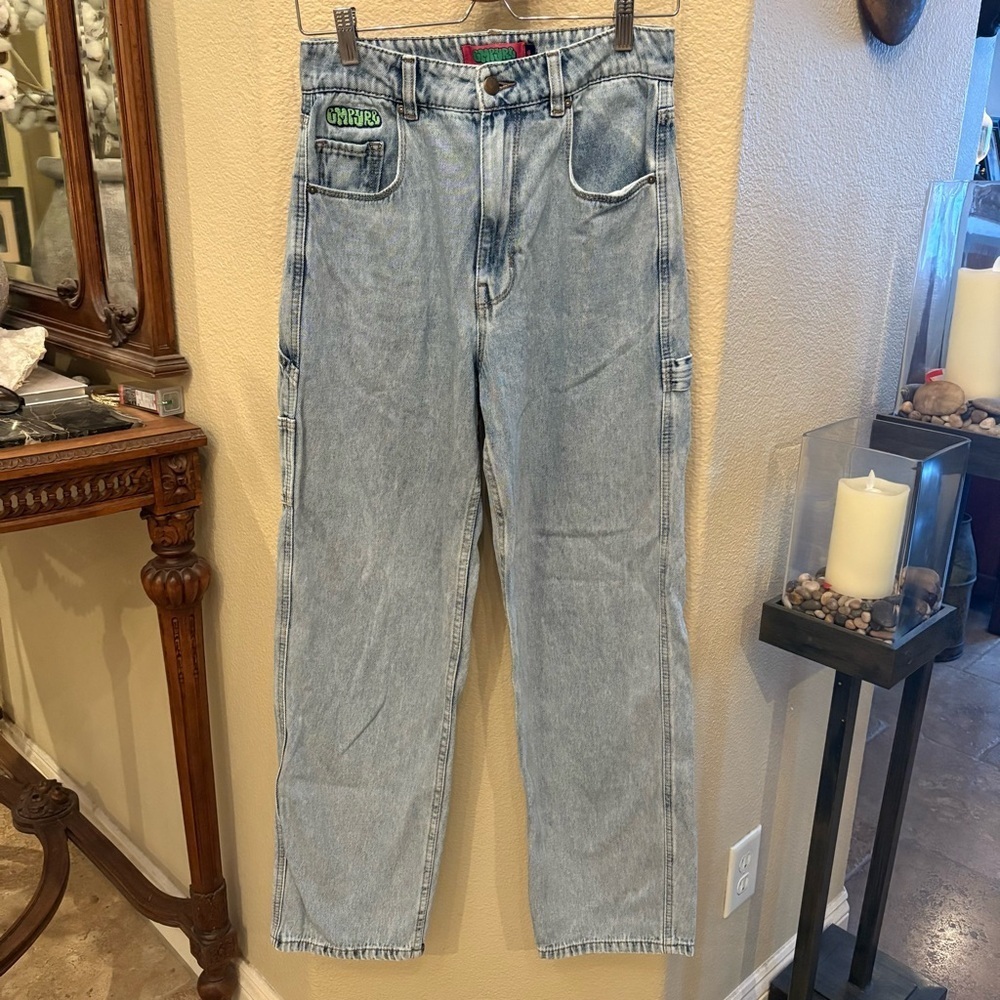 EMPYRE Light Blue Tori Carpenter Skate Jeans Size 6